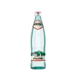 Вода минеральная Боржоми, лечебно-столовая газированная вода, 0.5 л, 1 шт, в стеклянной бутылке фото