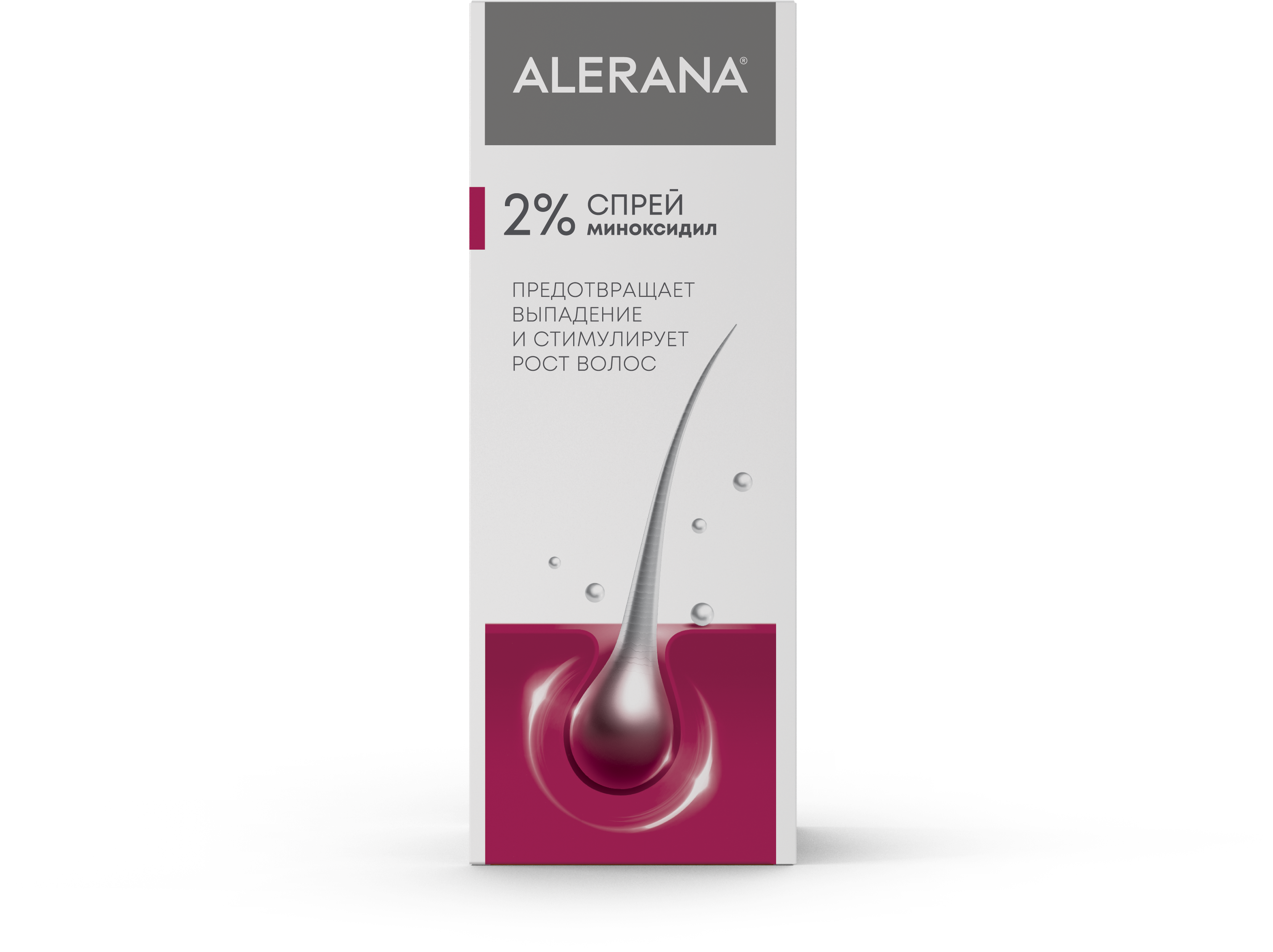 Алерана спрей, 2%, спрей для наружного применения, 60 мл, 1 шт. фото