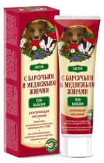 Барсук Форте Экстра с барсучьим и медвежьим жирами, гель-бальзам, 50 мл, 1 шт, массажный разогревающий фото