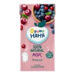 Фрутоняня морс из ягод, 500 мл, 1 шт, клюква + черника + вишня фото