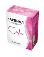 Кардиал, порошок для приготовления раствора для приема внутрь, 1 г, 10 шт. фото