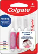 Colgate Межзубные ершики, 4 шт, набор фото