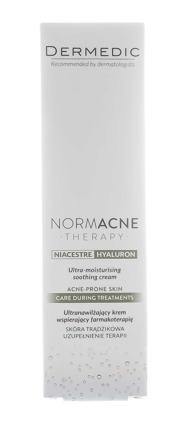 Дермедик Normacne ультра-увлажняющий и успокаивающий крем, крем, 40 мл, 1 шт. фото