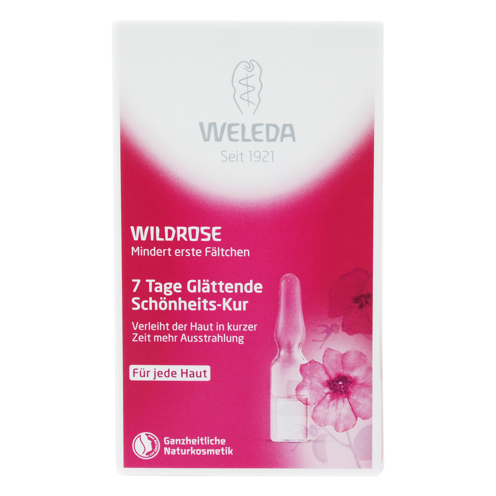 Weleda Разглаживающий концентрат с маслом розы москета, концентрат, 0,8 мл, 7 шт. фото
