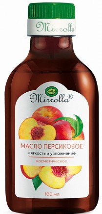 Mirrolla Масло косметическое персиковое, масло косметическое, 100 мл, 1 шт. фото