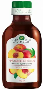 Mirrolla Масло косметическое персиковое, масло косметическое, 100 мл, 1 шт. фото