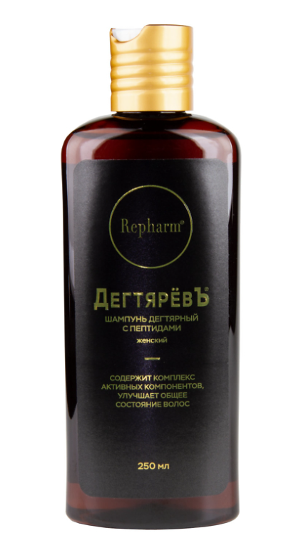 Дегтяревъ Шампунь дегтярный с пептидами, шампунь, 250мл, 1 шт, для женщин фото