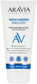 Aravia Laboratories Moisturizing Emollient Крем для лица и тела увлажняющий, крем для лица, 200 мл, 1 шт. фото