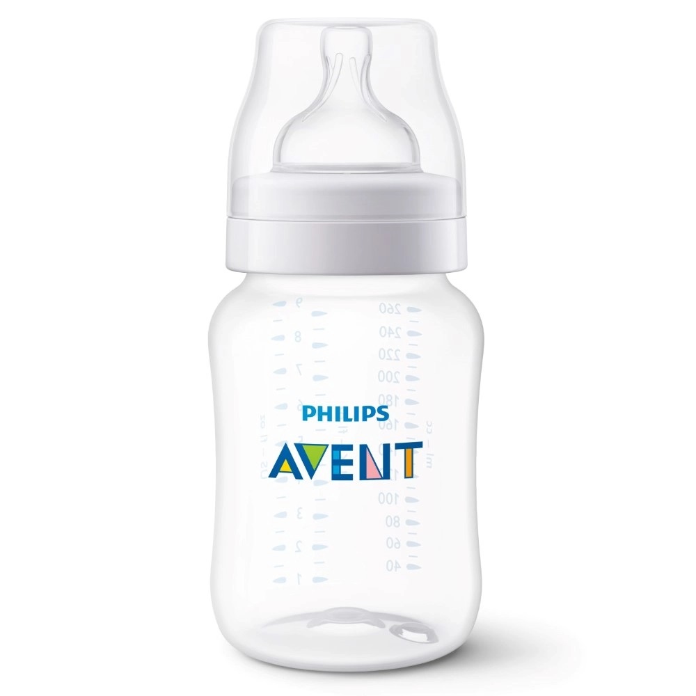 Avent Anti-colic Бутылочка для кормления с анти-коликовым клапаном, 260 мл, 1 шт, SCY103/01 фото