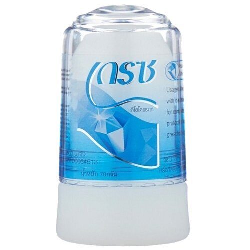 Grace Дезодорант кристаллический натуральный, солевой дезодорант-стик, 70 г, 1 шт. фото