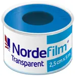 Nordeplast Nordefilm Transparent Пластырь медицинский фиксирующий полимерный, 2.5 см х 500 см, пластырь медицинский, 1 шт. фото