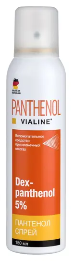 Пантенол Спрей Виалайн, спрей, 130 мл, 1 шт. фото