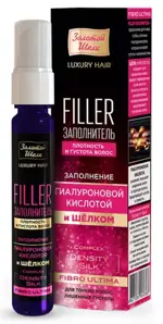 Золотой Шелк Fibro ultima Филлер заполнитель плотность и густота волос, 25 мл, 1 шт. фото