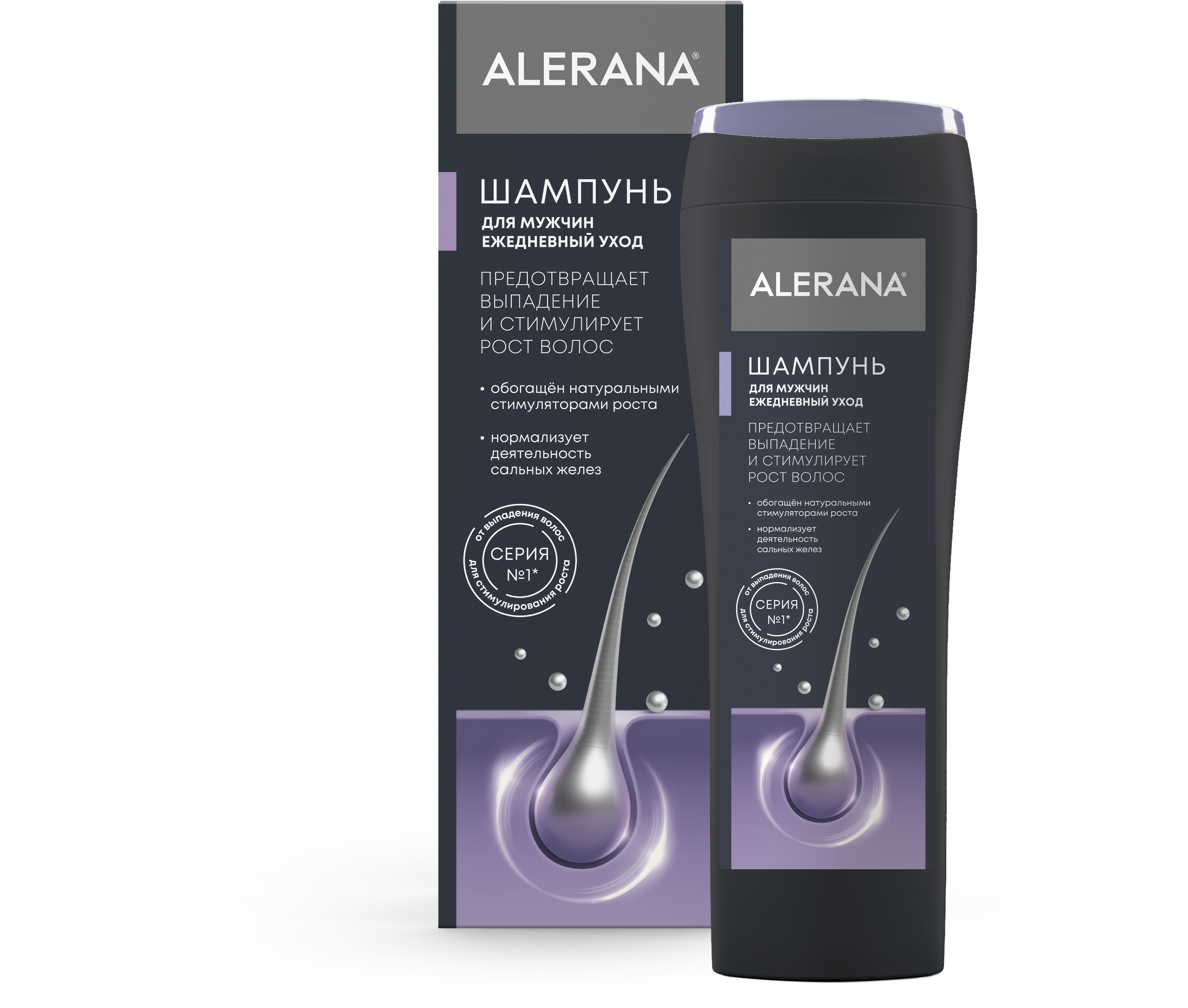 Алерана Шампунь для мужчин Ежедневный уход, шампунь, 250 мл, 1 шт. фото