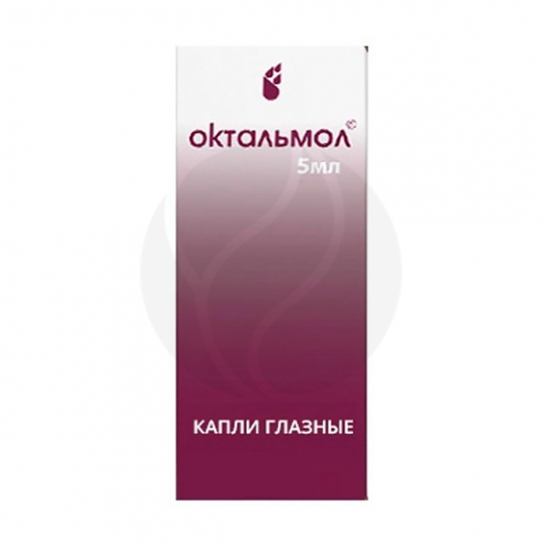 Октальмол, 0.007%, капли глазные, 5 мл, 1 шт. фото