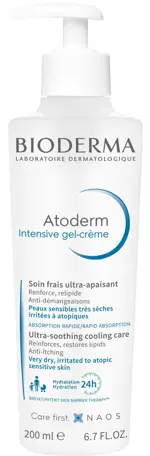Bioderma Atoderm Интенсив гель-крем, гель-крем, 200 мл, 1 шт. фото