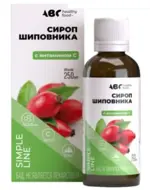 АВС Хэлси Фуд Сироп шиповника с витамином С, сироп, 250 мл, 1 шт. фото