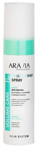 Aravia Professional Спрей для объема волос, 250 мл, 1 шт, для тонких и склонных к жирности волос фото