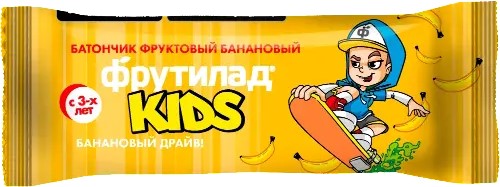 Фрутилад Kids, 25 г, 1 шт, банан, для детей с 3 лет фото