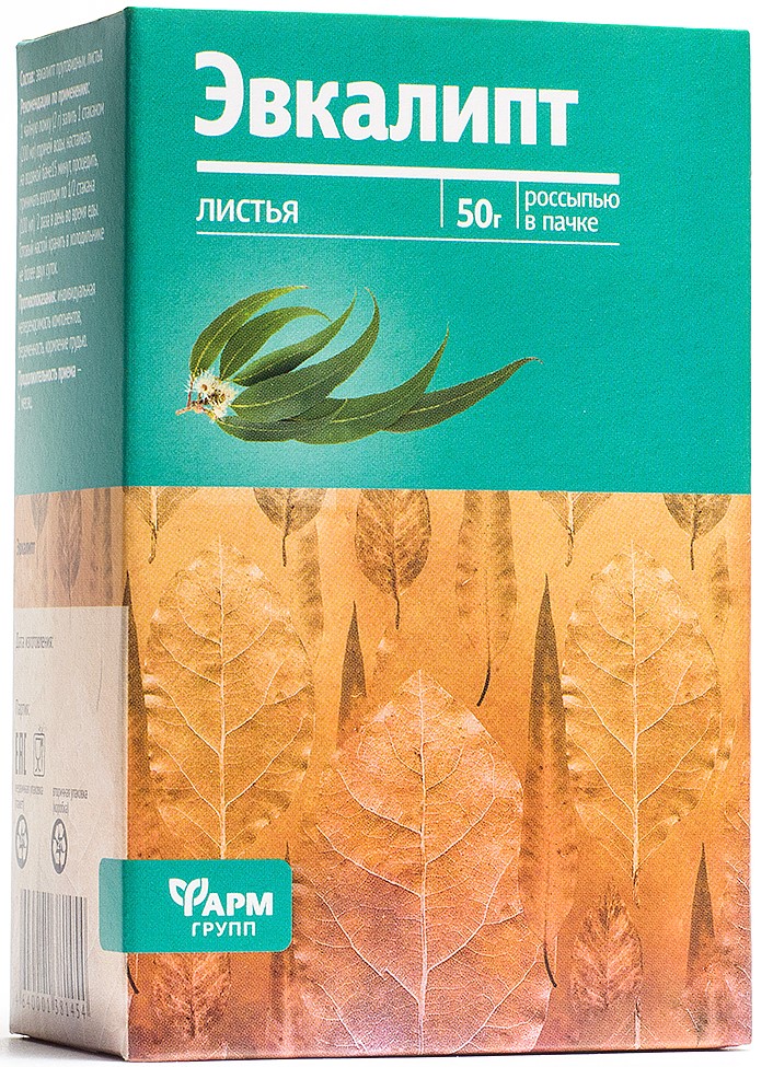 Эвкалипта листья, фиточай, 50 г, 1 шт. фото