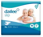 Dailee Slip Super Подгузники для взрослых, Extra Large XL (4), 30 шт, тяжелая степень недержания фото
