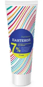 Пантенол крем универсальный, 7%, крем, 75 мл, 1 шт. фото