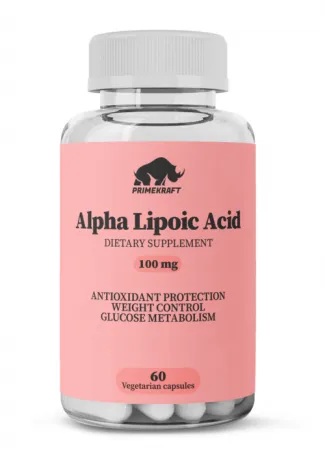 Prime kraft Альфа-липоевая кислота, капсулы, 60 шт. фото