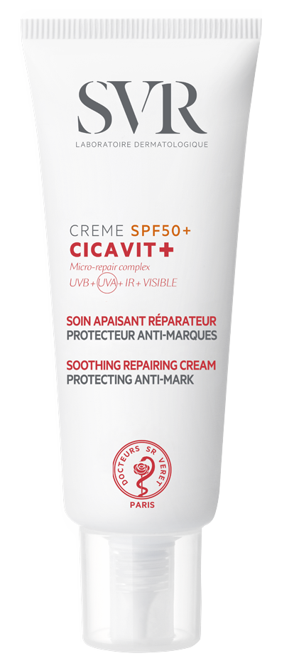 SVR Cicavit+ крем успокаивающий, крем, 40 мл, 1 шт, SPF 50+ фото