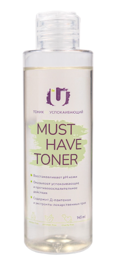 Geltek Must have toner Тоник для лица успокаивающий, тоник, 150 мл, 1 шт. фото