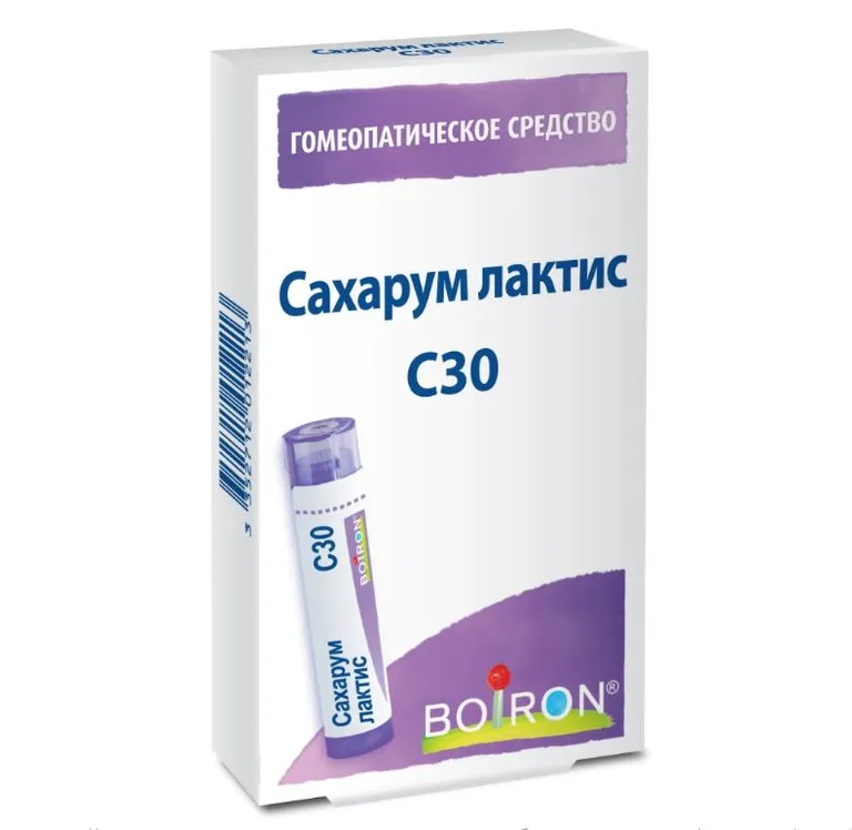 Сахарум лактис C30, гранулы гомеопатические, 4 г, 1 шт. фото