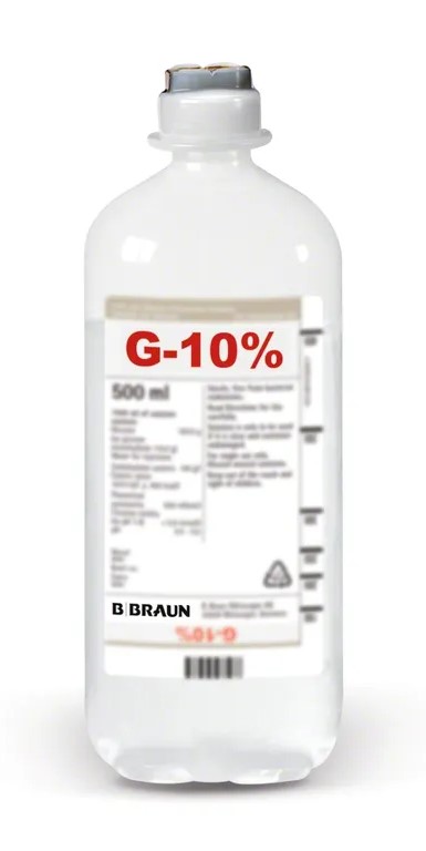 Глюкоза, 10 %, раствор для инфузий, 500 мл, 10 шт. фото