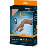 B.Well Med Чулки компрессионные, 2 класс компрессии (22-32 mmHg), р. 3, пара, 1 шт, телесного цвета, арт. JW-227, с открытым мыском фото