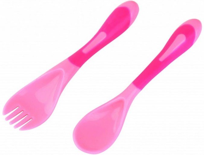 Бусинка ложка и вилка, набор, 1 шт, арт. 149 фото