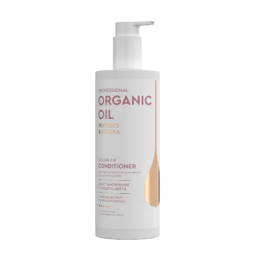 Professional organic oil бальзам для волос пептидный, бальзам для волос, 470 мл, 1 шт. фото