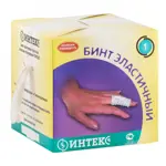 Интекс Бинт эластичный трубчатый, 1.5 см х 3 м, 1 шт, №1 фото
