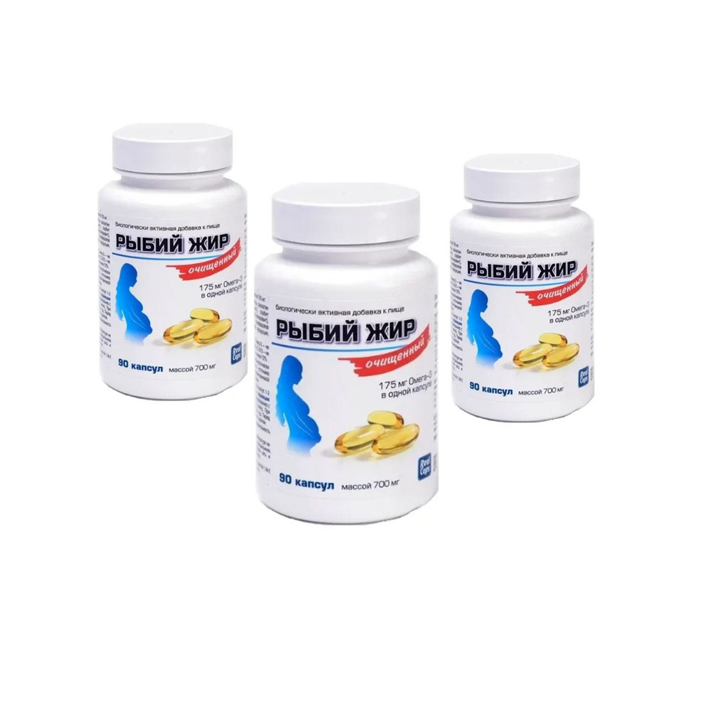 RealCaps Омега-3, 700 мг, капсулы, 270 шт, 90 шт + 90 шт + 90 шт фото