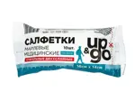 UP&GO Салфетки стерильные марлевые, 16 см х 14 см, 10 шт, 2-слойные фото