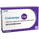 Стиглатра, 5 мг, таблетки, покрытые пленочной оболочкой, 28 шт. фото