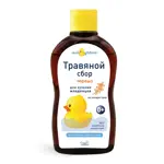 Мой утенок натуральный комплекс экстрактов трав для купания младенцев, жидкость для ванн, 250 мл, 1 шт, череда фото