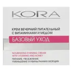 Kora Крем вечерний питательный с витаминами и медом, крем для лица, 50 мл, 1 шт. фото