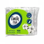 Emily Style ватные палочки, ватные палочки в пакете, 100 шт. фото