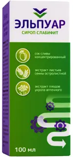 Эльпуар Слабифит сироп, сироп, 100 мл, 1 шт. фото 