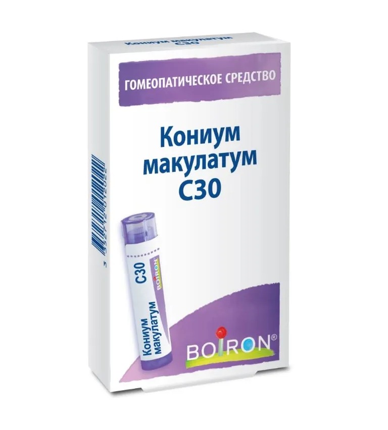 Кониум Макулатум C30, гранулы гомеопатические, 4 г, 1 шт. фото