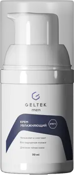 Geltek Men крем увлажняющий, крем, 30 мл, 1 шт. фото