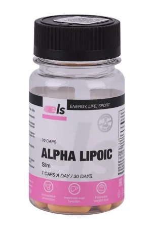 ELS Альфа-липоевая кислота, 400 мг, капсулы, 30 шт. фото