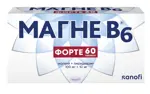 Магне B6 форте, таблетки, покрытые пленочной оболочкой, 60 шт. фото