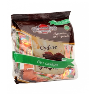 Голицин Конфеты курага с суфле на фруктозе, 190 г, 1 шт, без сахара фото