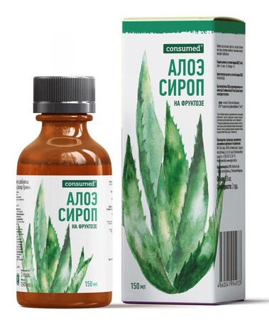 Консумед сироп Алоэ Доктор Грин, сироп, 150 мл, 1 шт. фото
