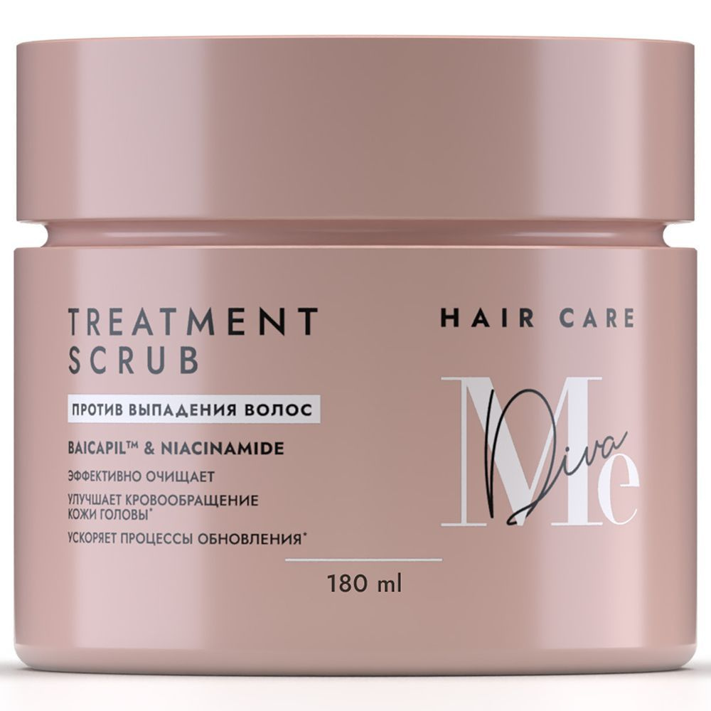Mediva Hair care скраб для кожи головы против выпадения волос, скраб, 180 мл, 1 шт. фото