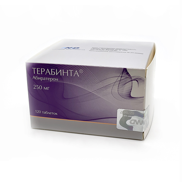 Терабинта, 250 мг, таблетки, покрытые оболочкой, 120 шт. фото